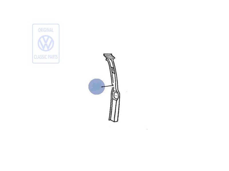 Genuine VW Sectional Part - B-Pillar - 173809842A