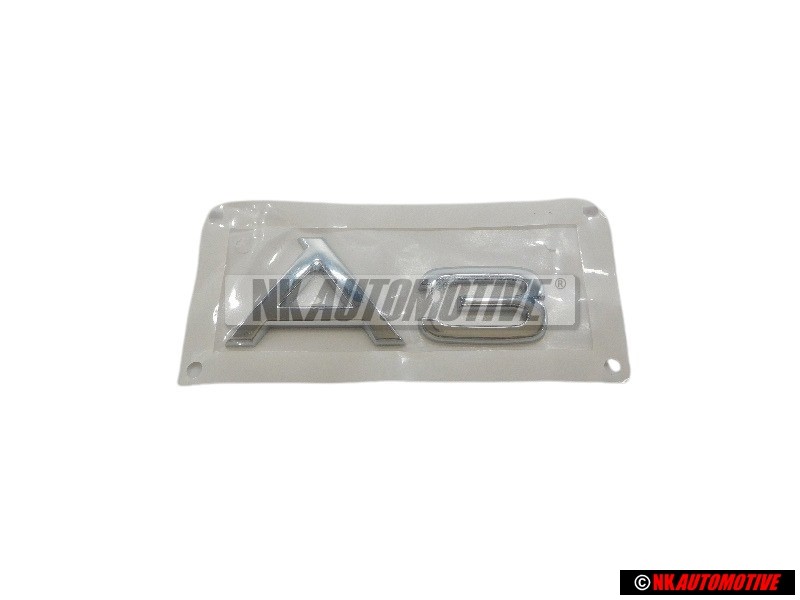 Genuine Audi A3 Rear Boot Badge Emblem Chrome - 8L0853741B 2ZZ