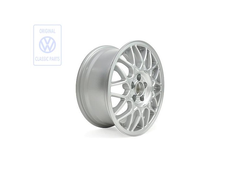 Genuine VW Aluminium Rim Chrome Colored - 1H0601025AB091