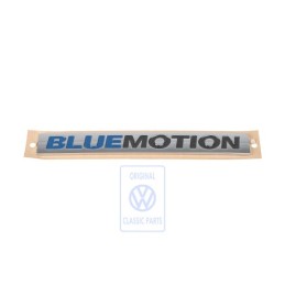 Genuine VW Inscription High Chrome/Blue/Black - 7E0853675E WWS