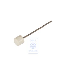 Genuine VW Knob Silver Beige - 113955549 466