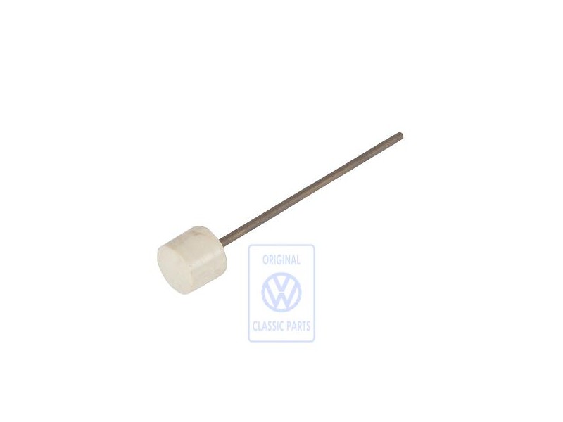 Genuine VW Knob Silver Beige - 113955549 466