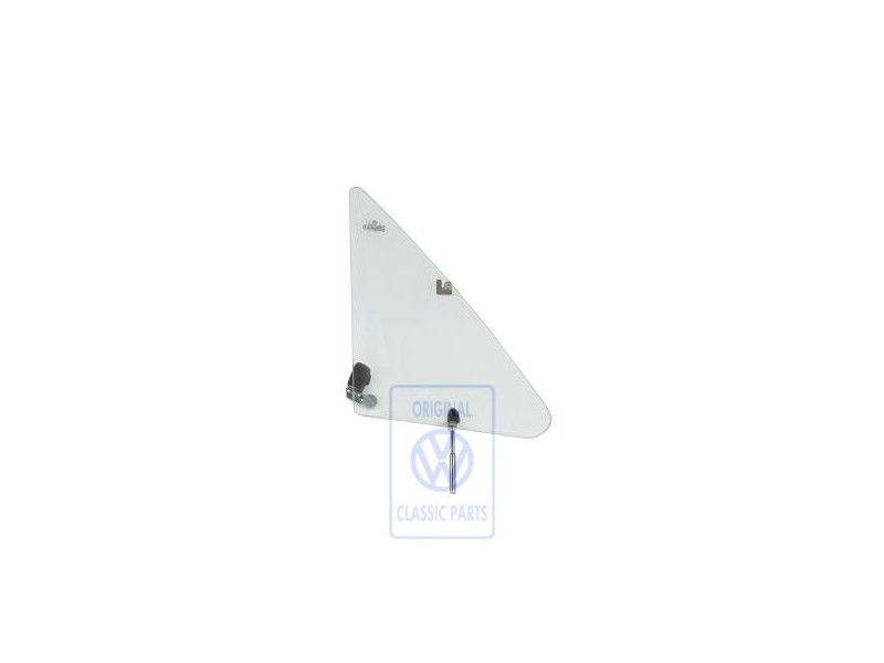 Genuine VW Vent Wing Glass With Fastener - 171845246D