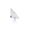 Genuine VW Vent Wing Glass With Fastener - 171845246D