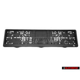 Genuine VW License Plate Holder Frame Suround - 000071801BC