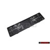 Genuine VW License Plate Holder Frame Suround - 000071801BC