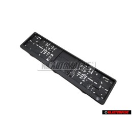 Genuine VW License Plate Holder Frame Suround - 000071801BC