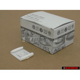 Genuine VW Seat Runner Outer Guide Piece Clip Natural Color - 191881213 909