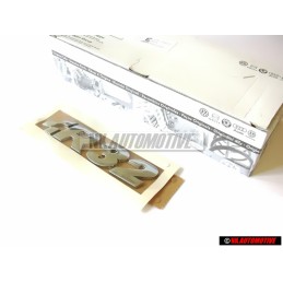 Genuine VW Golf R32 Rear Hatch Trunk Boot Badge Emblem Chrome - 1J0853675Q 739