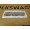 Genuine VW Golf R32 Rear Hatch Trunk Boot Badge Emblem Chrome - 1J0853675Q 739