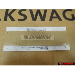 Genuine VW Golf R32 Rear Hatch Trunk Boot Badge Emblem Chrome - 1J0853675Q 739