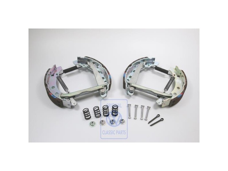 Genuine VW 1 Set: Brake Shoes With Linings - 867698520 X