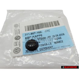 Genuine VW Cover Cap For Bolt Satin Black - 311867169 01C