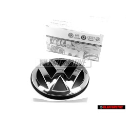 Genuine VW Rear Hatch Trunk Boot Badge Emblem Chrome - 1J6853630B ULM