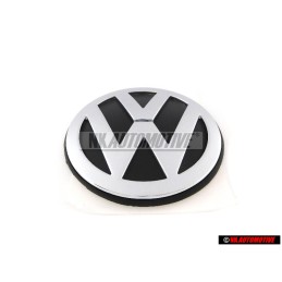 Genuine VW Rear Hatch Trunk Boot Badge Emblem Chrome - 1J6853630B ULM
