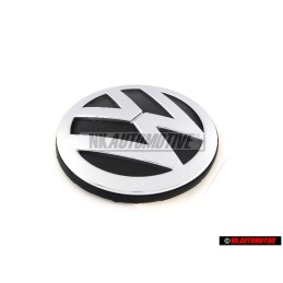 Genuine VW Rear Hatch Trunk Boot Badge Emblem Chrome - 1J6853630B ULM