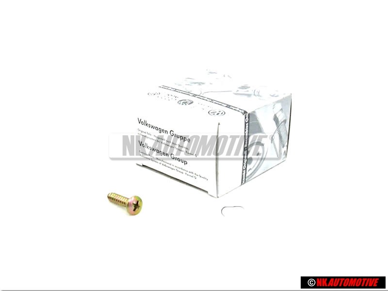 Genuine VW Oval Head CSK. Self Tapp Screw 4.8x22 - N 0141063