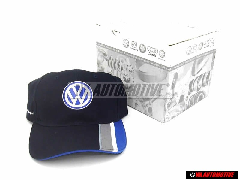 Genuine VW Motorsport Baseball Cap Dark Blue - 000084300R 530