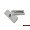 Genuine VW Metal Silver GTI KeyTag Keychain Keyring Keyfob - 000087010F YPN