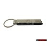 Genuine VW Metal Silver GTI KeyTag Keychain Keyring Keyfob - 000087010F YPN