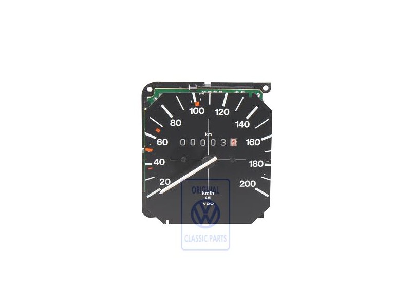 Genuine VW Speedometer Without Kilometre Trip Recorder - 161957031AE