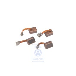 Genuine VW 1 Set: Carbon Brushes - 049911215A
