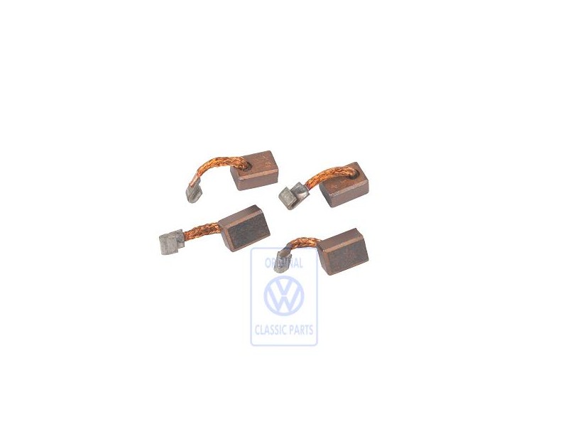 Genuine VW 1 Set: Carbon Brushes - 049911215A