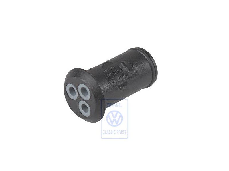 Genuine VW Rd. Connector Sleeve Housing - 171906232A