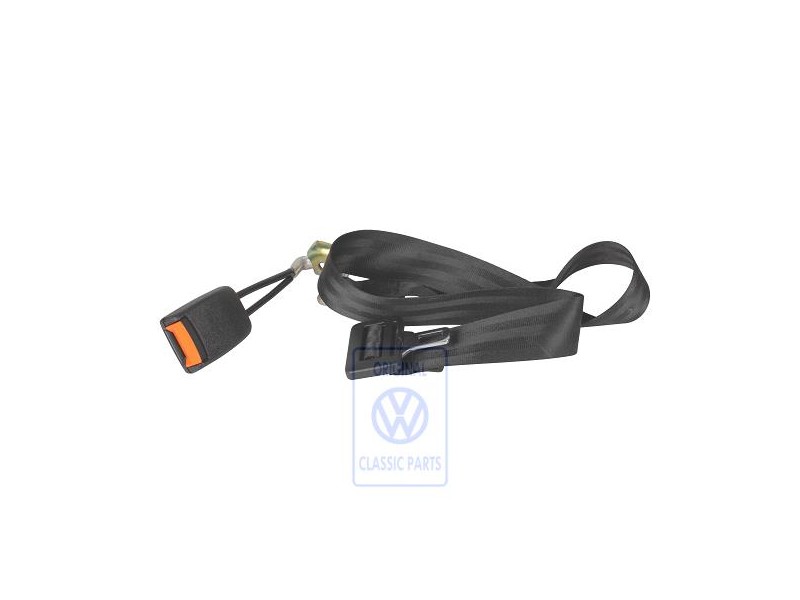 Genuine VW Lap Belt With Belt Lock - 165857713