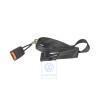 Genuine VW Lap Belt With Belt Lock - 165857713
