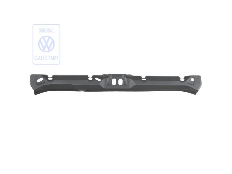 Genuine VW Cover For Lock Carrier Black - 165863485A 8BM