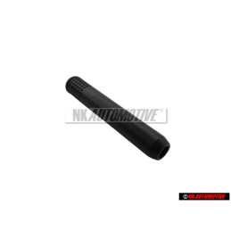 Genuine VW Knob For Locking Rod Satin Black - 6N0837187A 01C