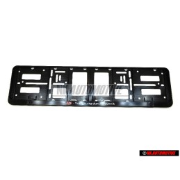 Genuine Audi License Plate Holder Vorsprung Durch Technik - A16-2285