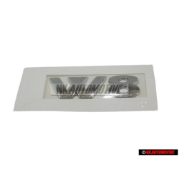 Genuine VW Passat W8 Rear Boot Badge Emblem Chrome - 3B0853675R 739