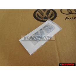 Genuine VW Passat W8 Rear Boot Badge Emblem Chrome - 3B0853675R 739