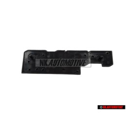 Genuine VW POLO COUPE Rear Boot Badge Emblem Satin Black/White - 871853687 QK6