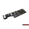 Genuine VW POLO COUPE Rear Boot Badge Emblem Black/Chrome - 871853687 GX2