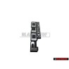 Genuine VW POLO COUPE Rear Boot Badge Emblem Black/Chrome - 871853687 GX2