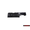Genuine VW POLO COUPE Rear Boot Badge Emblem Black/Chrome - 871853687 GX2