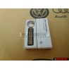 Genuine VW New Logo Metal Leather Keychain Keyring Keytag - 000087010BMYPN