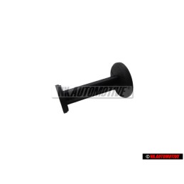 Genuine VW Cover Cap Satin Black - 357858133 01C