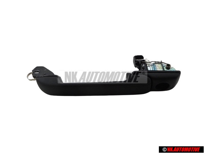 Genuine VW Door Handle, Exterior Satin Black - 1H0837207C 3FZ