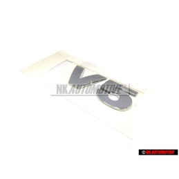 Genuine VW V5 Rear Trunk Boot Badge Emblem Chrome - 1J0853675D 739