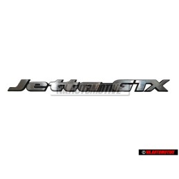 Genuine VW JETTA GTX Rear Trunk Boot Badge Emblem - 165853687N