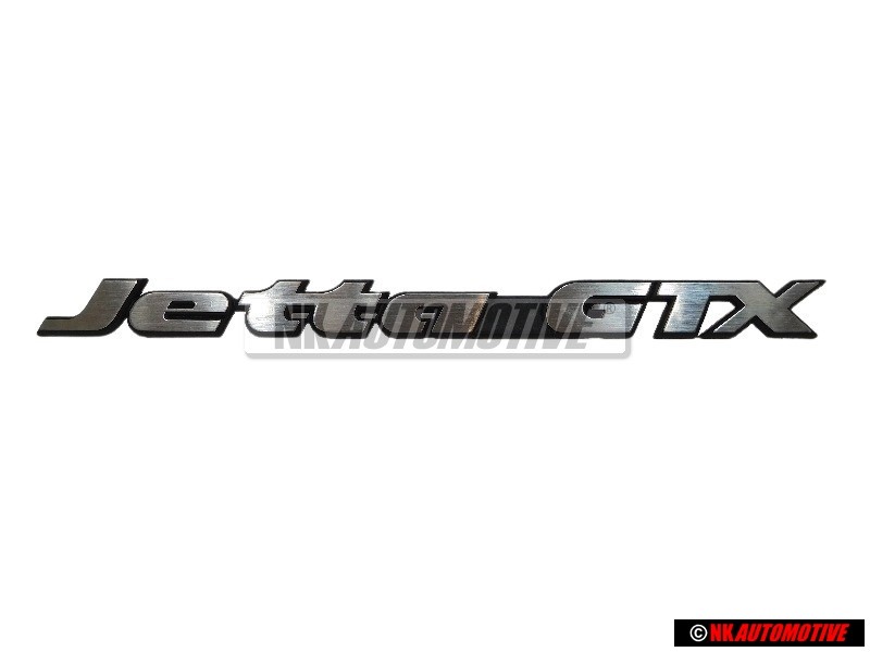 Genuine VW JETTA GTX Rear Trunk Boot Badge Emblem - 165853687N