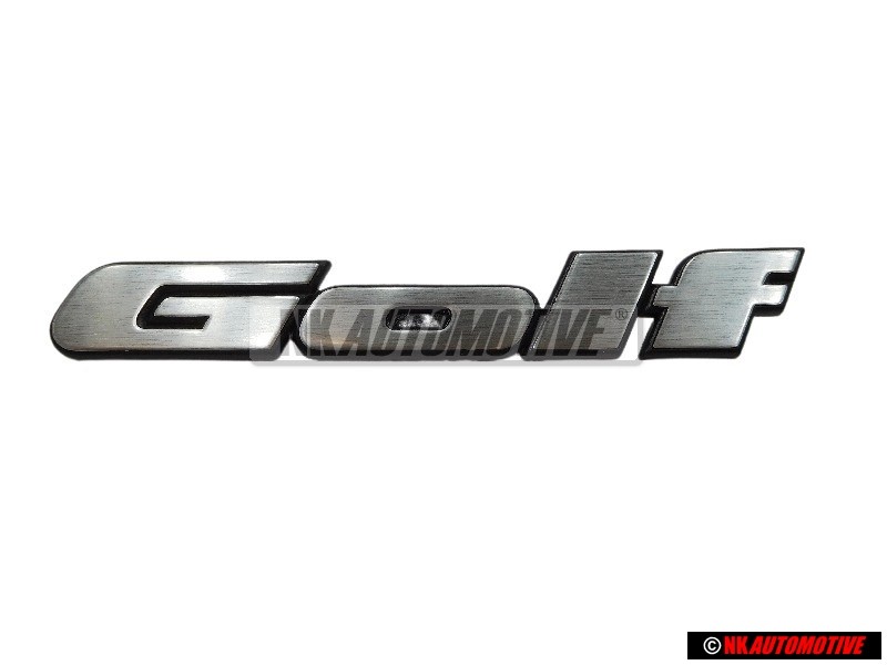 Genuine VW GOLF Rear Trunk Boot Badge Emblem Chrome - 191853687J