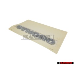 Genuine VW SYNCRO Rear Trunk Boot Badge Emblem Chrome - 3B0853675F 739