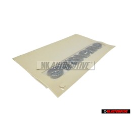 Genuine VW SYNCRO Rear Trunk Boot Badge Emblem Chrome - 3B0853675F 739