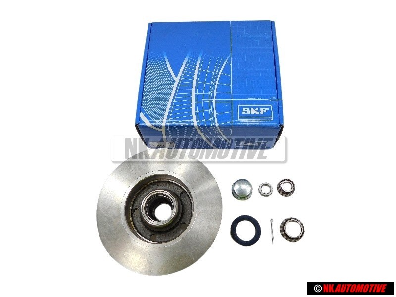 SKF Rear Axle Brake Disc 226x10 5/100 with Bearings - VKBD 1005