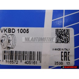 SKF Rear Axle Brake Disc 226x10 5/100 with Bearings - VKBD 1005